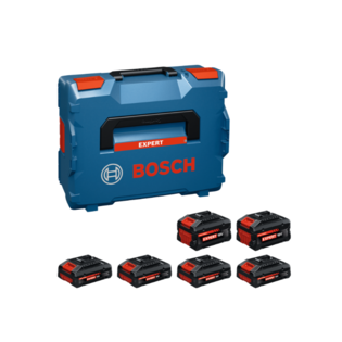 Pack batteries 18V 4 batteries 4,0 Ah et 4 batteries 8,0 Ah EXBA18V-40 et 18V-80