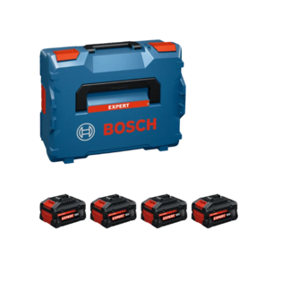 Pack L-boxx de 4 batteries 18V 5,5 Ah EXBA18V-55