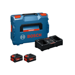 Pack 1 chargeur 18V2-320   2 batteries 18V 8,0 Ah EXBA18V-80