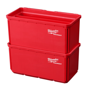 Bac 10x20 cm - lot de 2 pièces, système packout