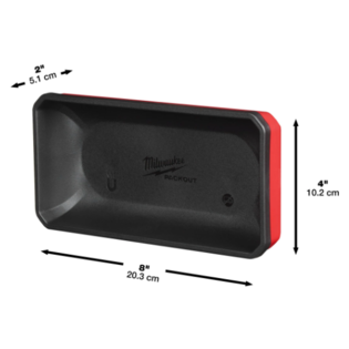 Bac magnétique 10x20 cm, système packout