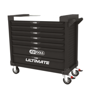 Servante d'atelier vide ULTIMATE XL - Noire - 7 tiroirs